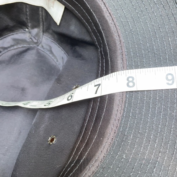 London Fog black rain hat - Picture 7 of 8